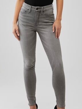 Good American Good Legs Grey Skinny Jeans Size 6